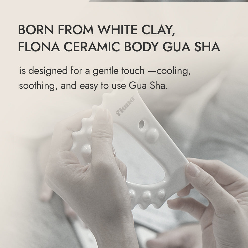 Ceramic Body Gua Sha